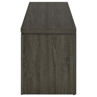 Elkton 2-drawer Engineered Wood 59-inch TV Stand Weathered Grey