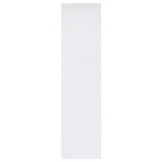 Jude 3-shelf Engineered Wood Media Tower High Gloss White