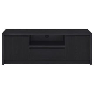 Winfield 60-inch 2-door TV Stand Media Console Black
