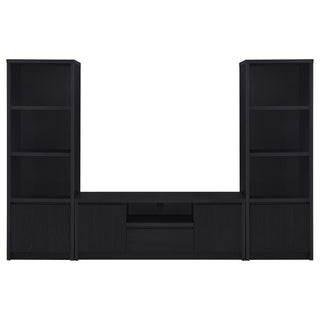 Winfield 60-inch 2-door TV Stand Media Console Black