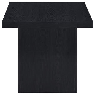 Max 3-piece Rectangular Coffee and End Table Set Black
