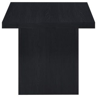 Max 3-piece Rectangular Coffee and End Table Set Black