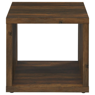 Frisco 3-piece Coffee and End Table Set Dark Pine
