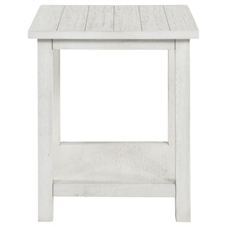 Payne 2-piece Coffee and End Table Set Distressed White