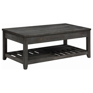 Cliffview 2-piece Lift Top Coffee and End Table Set Grey