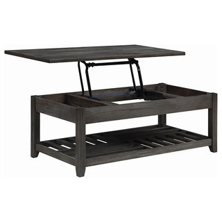 Cliffview 2-piece Lift Top Coffee and End Table Set Grey