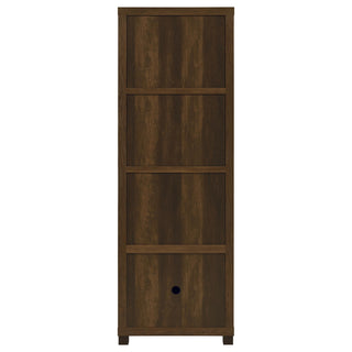 Sachin 3-piece 79-inch TV Entertainment Center Dark Pine