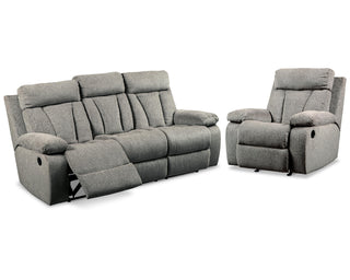 Mitchiner Reclining Sofa with Recliner