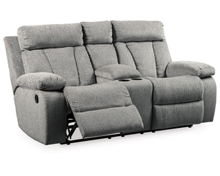 Mitchiner Reclining Loveseat with Console
