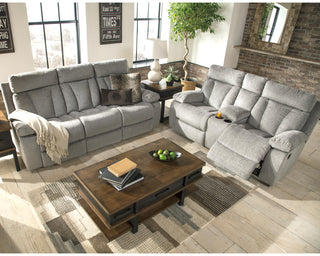 Mitchiner Reclining Sofa with Drop Down Table