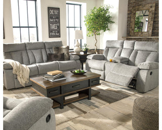 Mitchiner Reclining Loveseat with Console