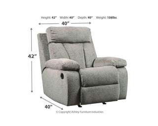Mitchiner Reclining Loveseat and Recliner