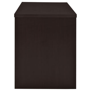 Irving 47-inch 2-drawer Office Computer Desk Cappuccino