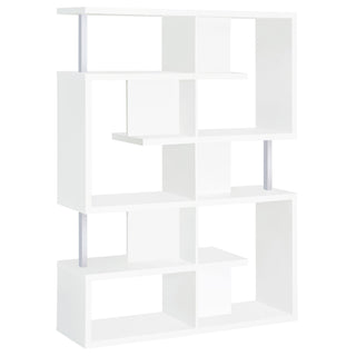 Hoover 63-inch 5-shelf Bookshelf White