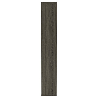 Harrison 71-inch 5-shelf Bookshelf Weathered Grey