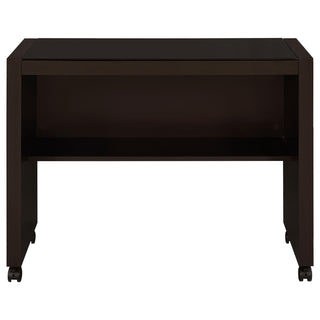 Skeena 35-inch Home Office Mobile Return Desk Cappuccino