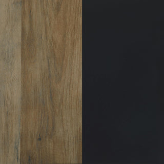 Rito 4-tier Multi-Display Shelf Rustic Brown and Black