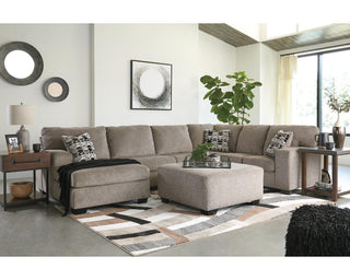 Ballinasloe 3-Piece Sectional with Ottoman