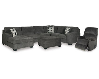 Ballinasloe 3-Piece Sectional, Recliner and Ottoman