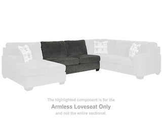 Ballinasloe Armless Loveseat
