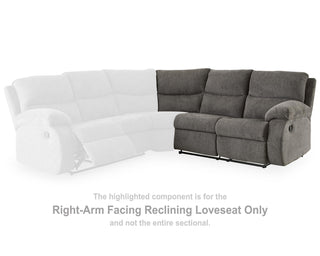Museum Right-Arm Facing Reclining Loveseat