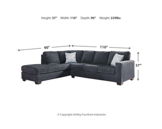 Altari 2-Piece Sectional and Ottoman
