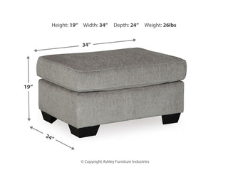 Altari Chair and Ottoman