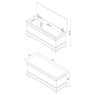 Pablo Cedar Chest Warm Brown