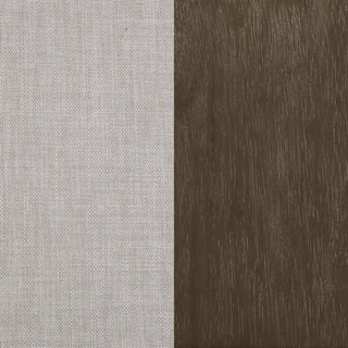 Blanchett Upholstered Bobbin Accent Chair Beige and Natural