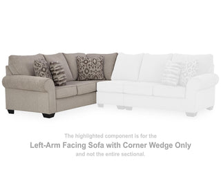 Claireah Left-Arm Facing Sofa with Corner Wedge