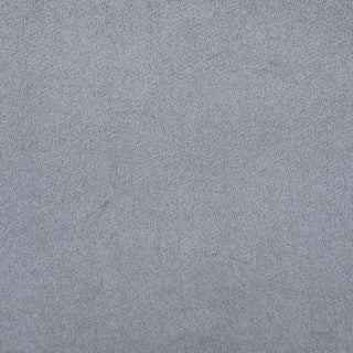 Farrah Velvet Upholstered Rolled Arm Storage Bench Silver