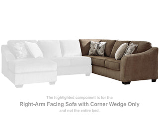 Graftin Right-Arm Facing Sofa with Corner Wedge