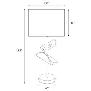 Kingsley 30-inch Drum Shade Table Lamp Gold (Set of 2)