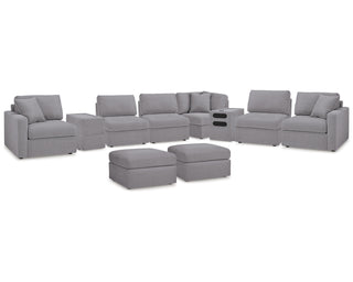Modmax 8-Piece Sectional and 2 Ottomans