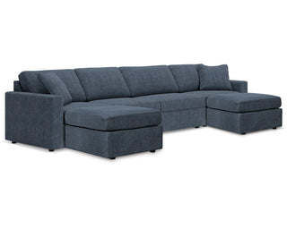 Modmax 4-Piece Sectional and 2 Ottomans