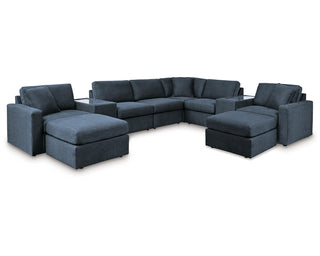 Modmax 6-Piece Sectional and 2 Ottomans