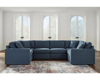 Modmax 6-Piece Sectional and Ottoman