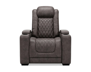 HyllMont Power Reclining Loveseat and Power Recliner