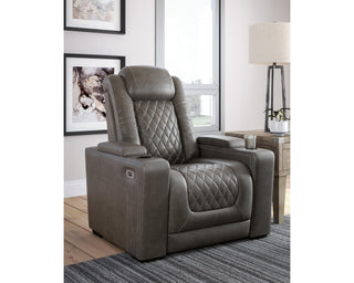 HyllMont Power Reclining Sofa, Loveseat and Recliner