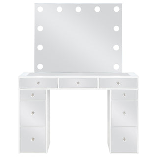 Regina Makeup Vanity Table Set with Lighting White