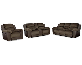 Dorman Reclining Sofa, Loveseat and Recliner