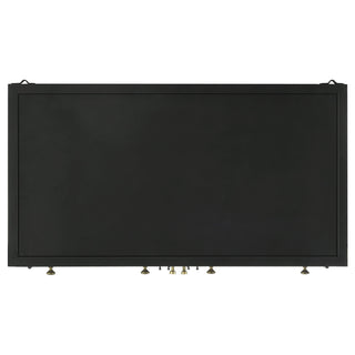 Sadler 2-drawer Metal Accent Storage Cabinet Matte Black