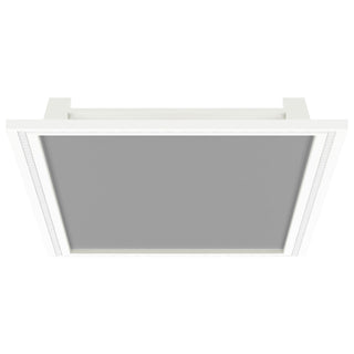 Windrose 28 x 67 Inch Tempered LED Standing Mirror White