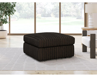 Midnight-Madness Oversized Accent Ottoman