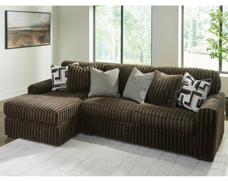 Midnight-Madness 2-Piece Sectional Sofa with Chaise