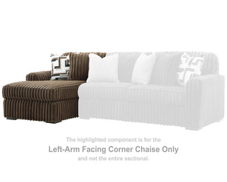 Midnight-Madness Left-Arm Facing Corner Chaise