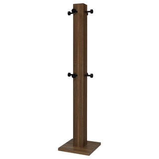 Rikkie Engineered Wood Coat Rack Walnut