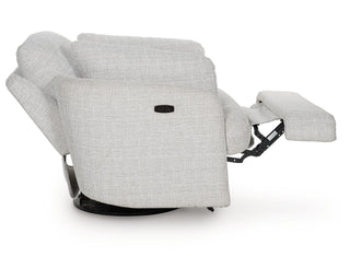 Alainmont Next-Gen Nuvella Swivel Power Recliner