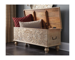 Fossil Ridge Storage Bench