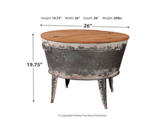 Shellmond Coffee Table With Storage